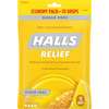 Halls Halls Sugar Free Honey Lemon Cough Drops 70 Count, PK12 00155